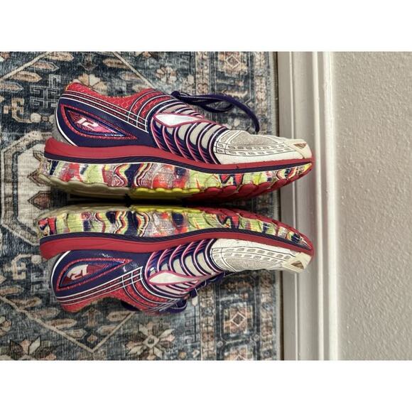 BROOKS Women’s “Glycerin 12” 3D Fit Print Multicolored Running Shoes Size 8 - Picture 5 of 6